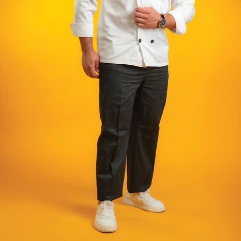 بنطلون شيف أسود