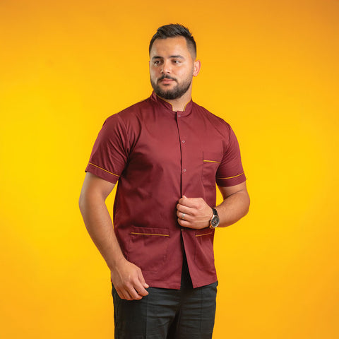 قميص شيف نص كم