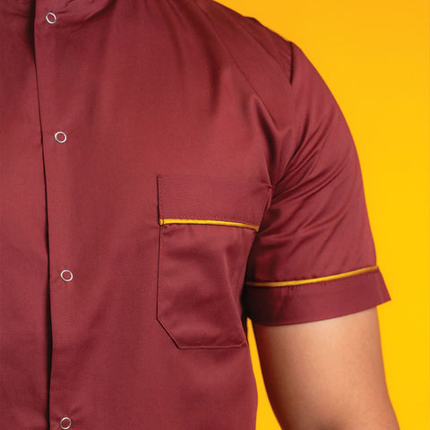 قميص شيف نص كم