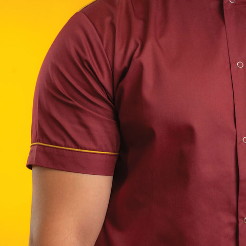 قميص شيف نص كم