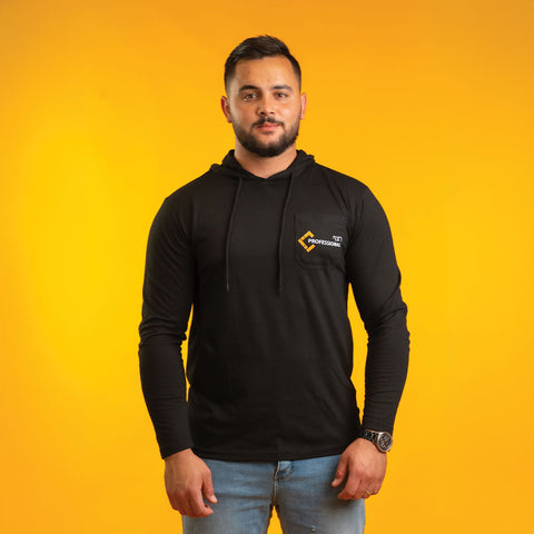 بلوزة كم مع طربوش (كبتشون)