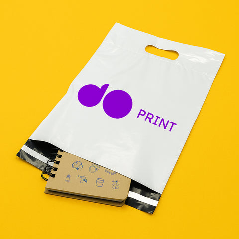 كيس بريد - دلفري مع لاصق - مطبوع 2