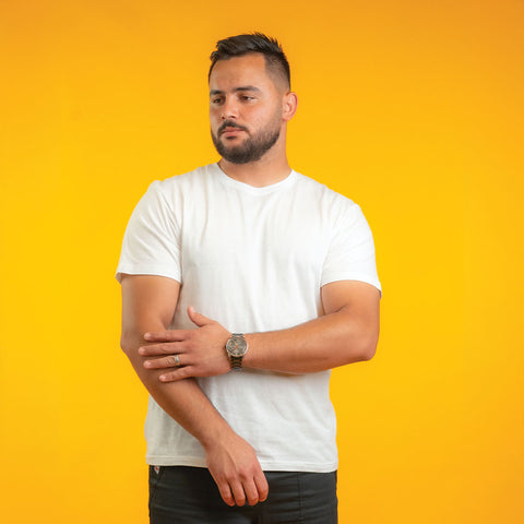 بلوزة نص كم - تي شيرت قطن