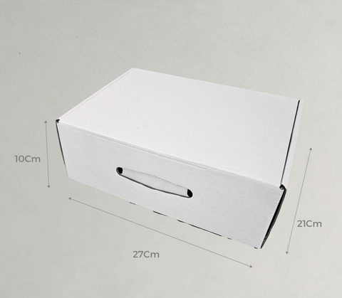 علبة كرتون مقوى شنتة - غير مطبوع