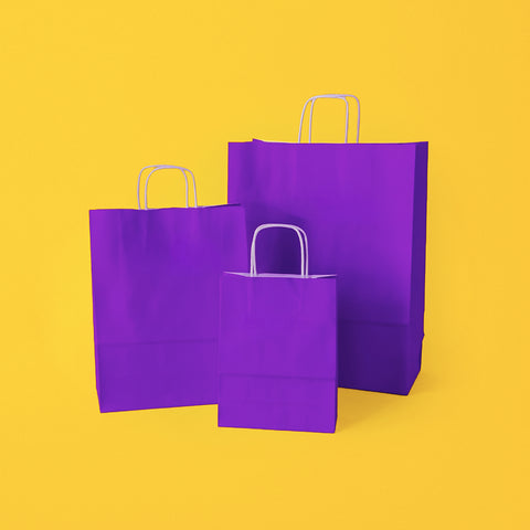 أكياس ورقية غير مطبوعة