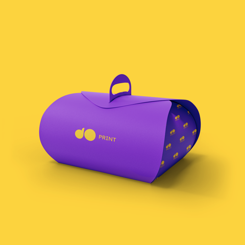 علبة كيك وردة