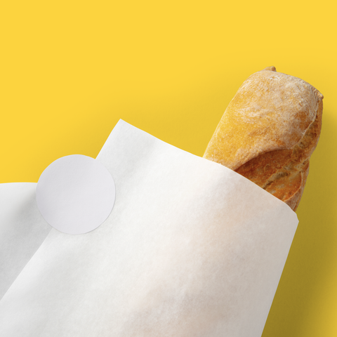 ورق زبدة غير مطبوع