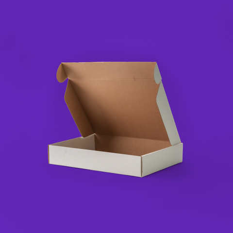 علب كرتون مقوى مستطيلة - غير مطبوع