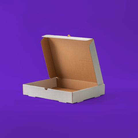 علب كرتون مقوى مستطيلة - غير مطبوع