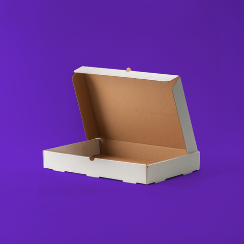 علب كرتون مقوى مستطيلة - مطبوع