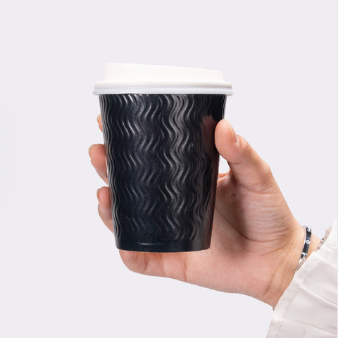 كاسات كرتون دبل معرج